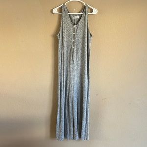 Carly Jean waffle knit jumpsuit- L